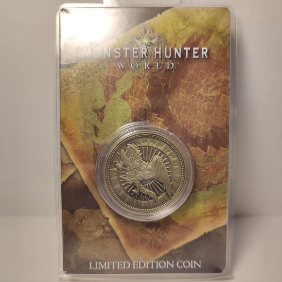 Monster Hunter World Nergigante Coin Official Capcom Limited Edition Collectible - Picture 1 of 4